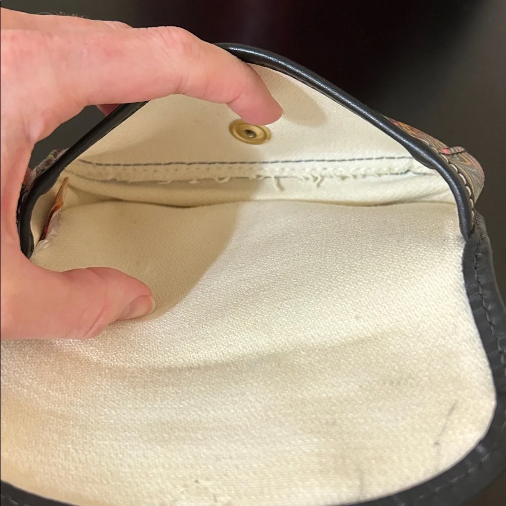 SOLD Dooney and Bourke Vintage Scribble Graffiti Wristlet - Made in the USA - Picture 10 of 16